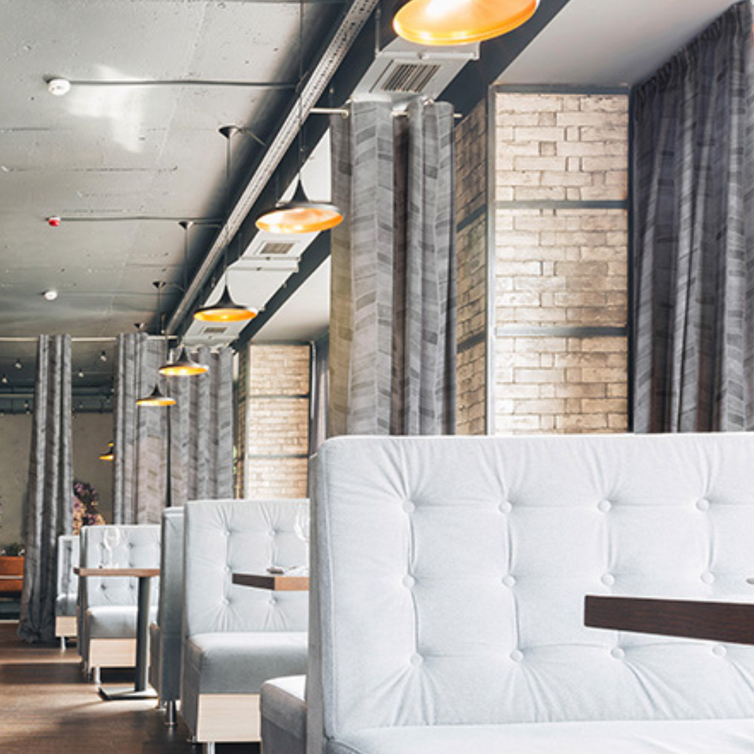 Draperii termice pentru hoteluri, restaurante și cafenele