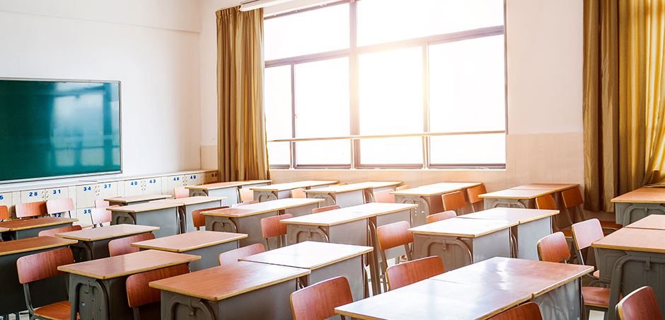 Draperii termice pentru școli portocalii