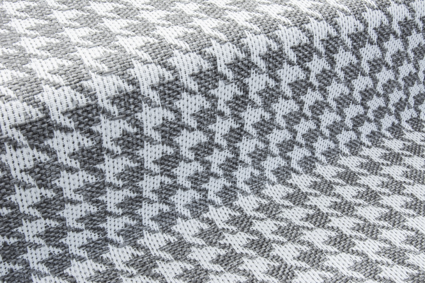 Draperii pentru exterior cu model houndstooth
