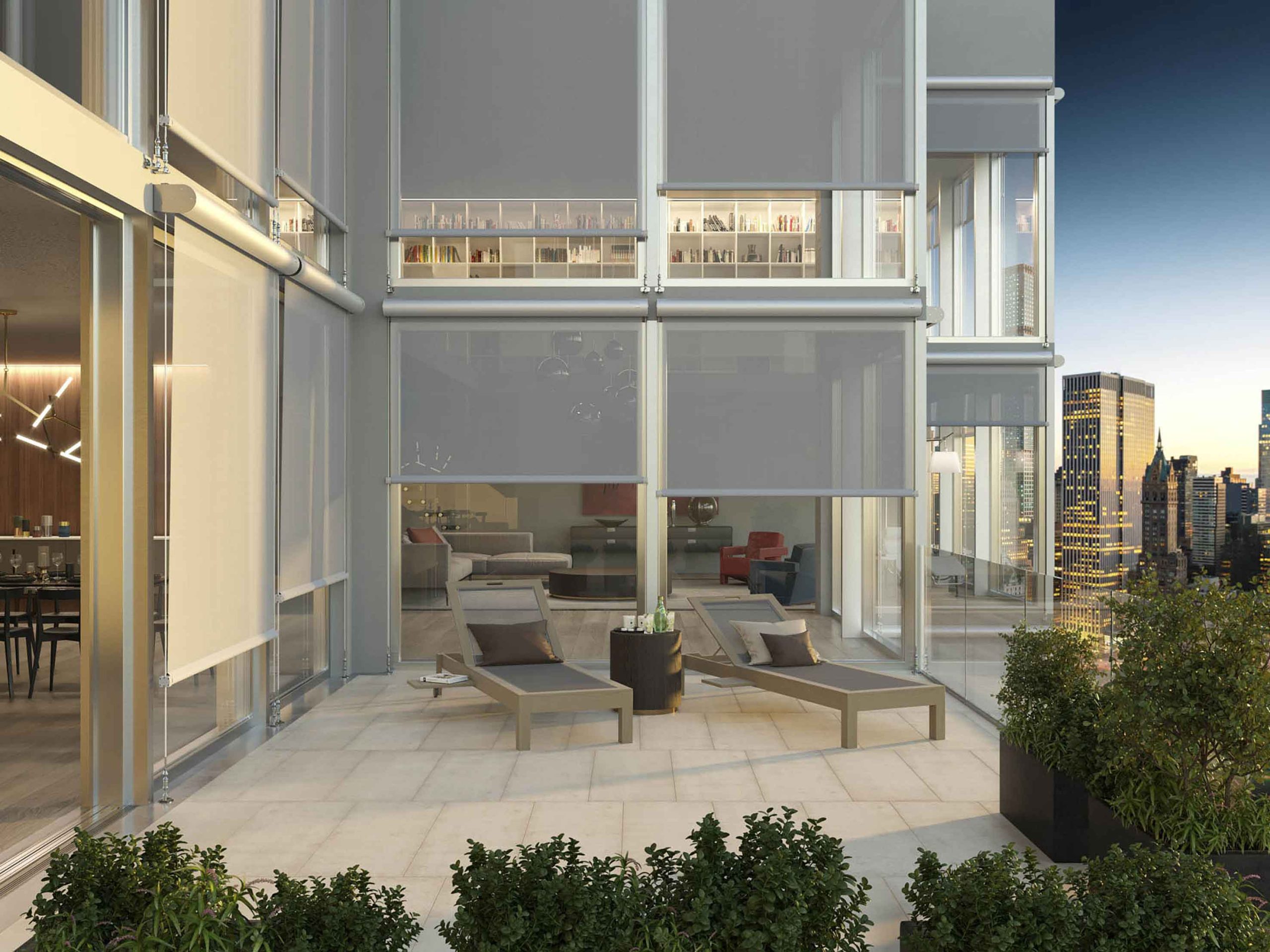 Panouri japoneze negre