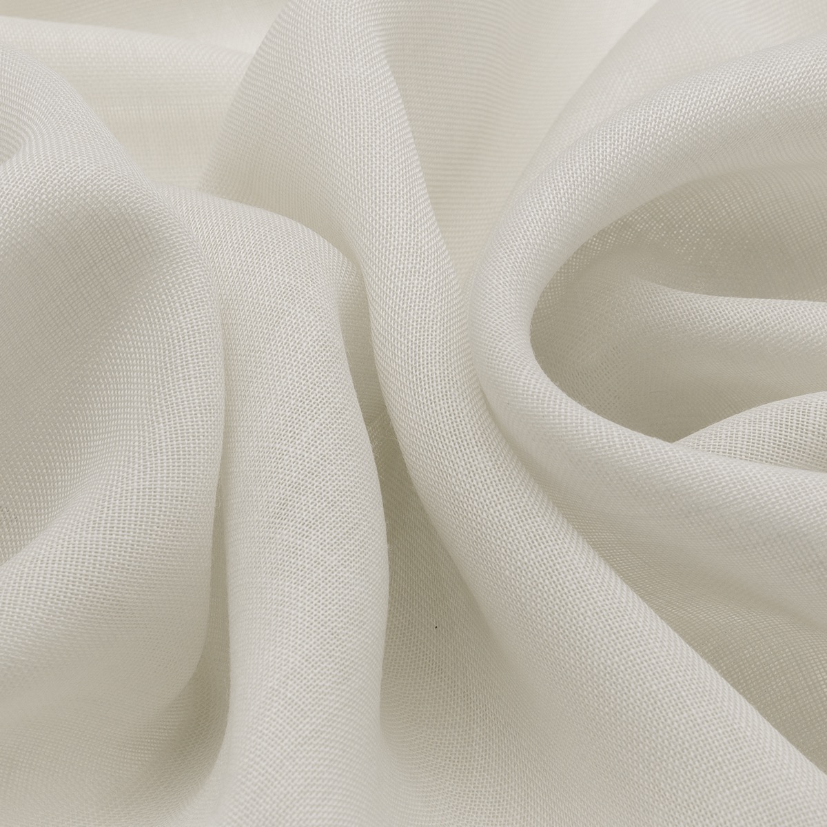 Perdele de lână de lux albe uni