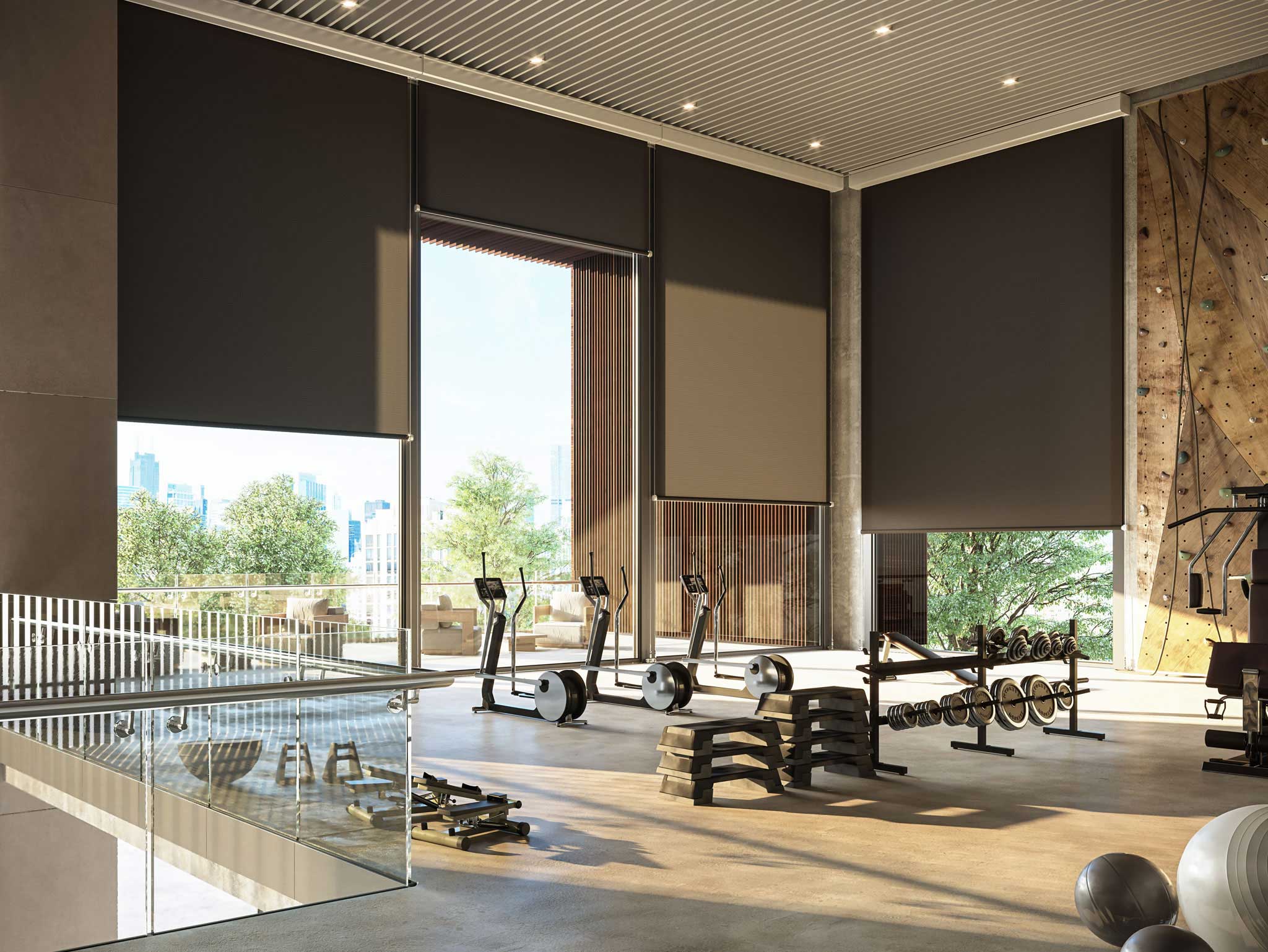 Rulouri blackout pentru living