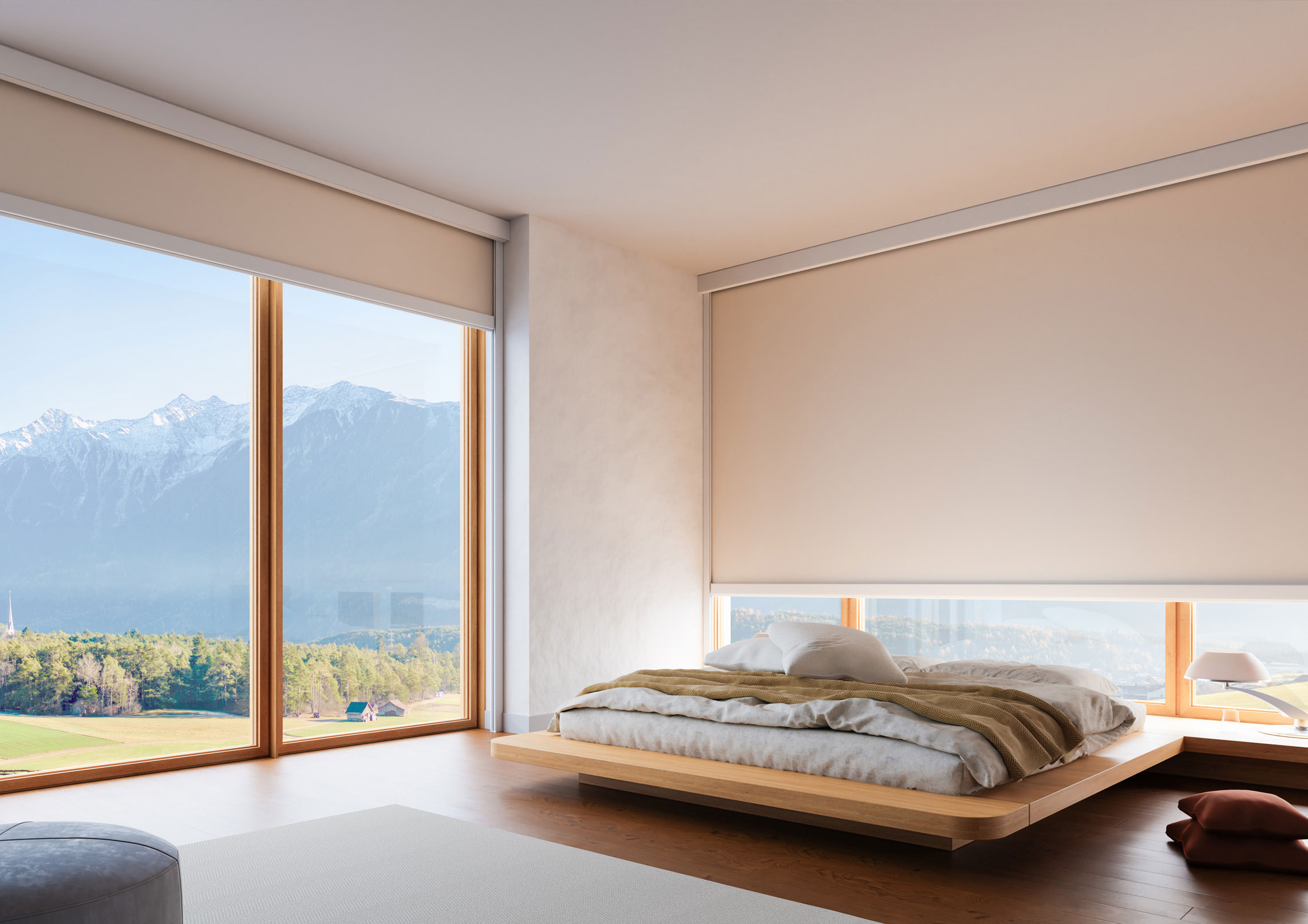 Rulouri blackout pentru dormitor