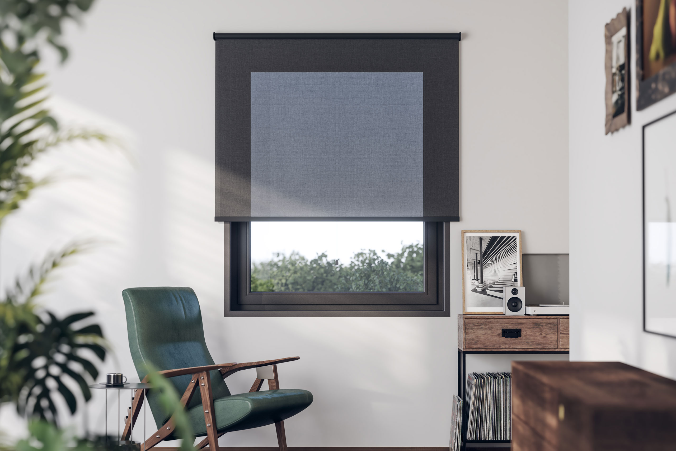 Rulou fonoabsorbant pentru living