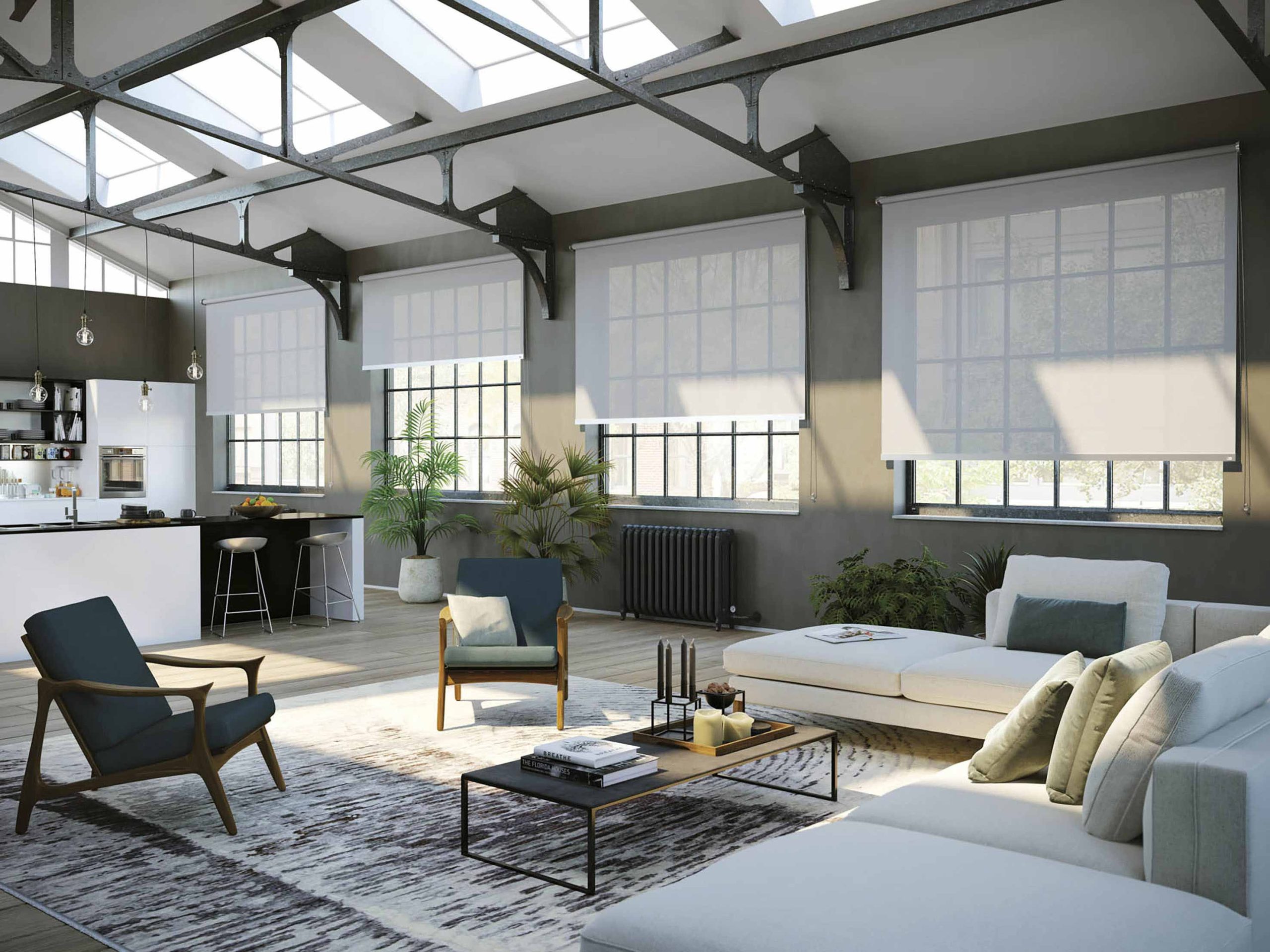 Rulouri screen pentru showroom