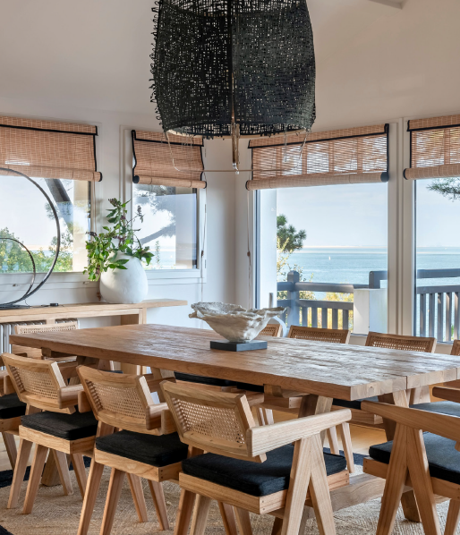 Rulouri din bambus pentru living