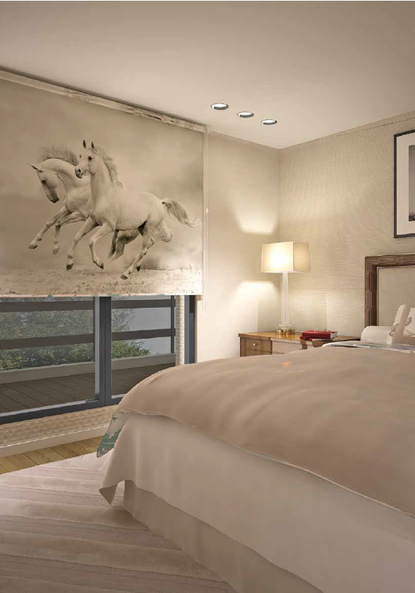 Rulouri personalizat pentru dormitor