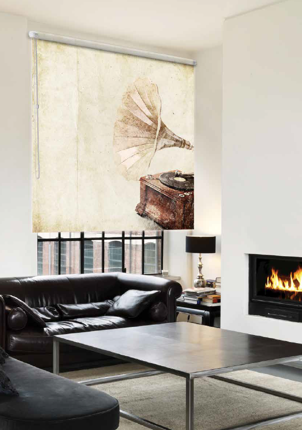 Rulouri personalizat pentru living