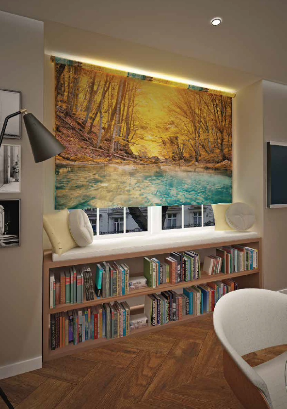 Rulouri personalizat pentru living