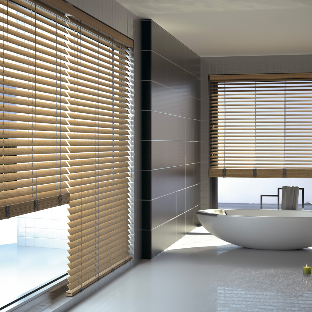 Jaluzele orizontale pentru baie