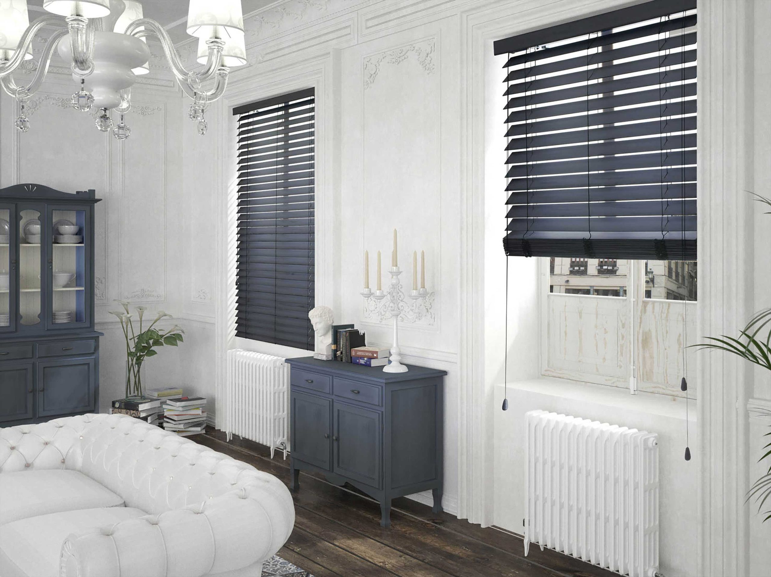 Jaluzele de bambus pentru dormitor